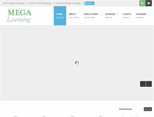 Tablet Screenshot of megalearning.com